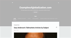 Desktop Screenshot of examplesofglobalization.com