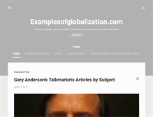 Tablet Screenshot of examplesofglobalization.com